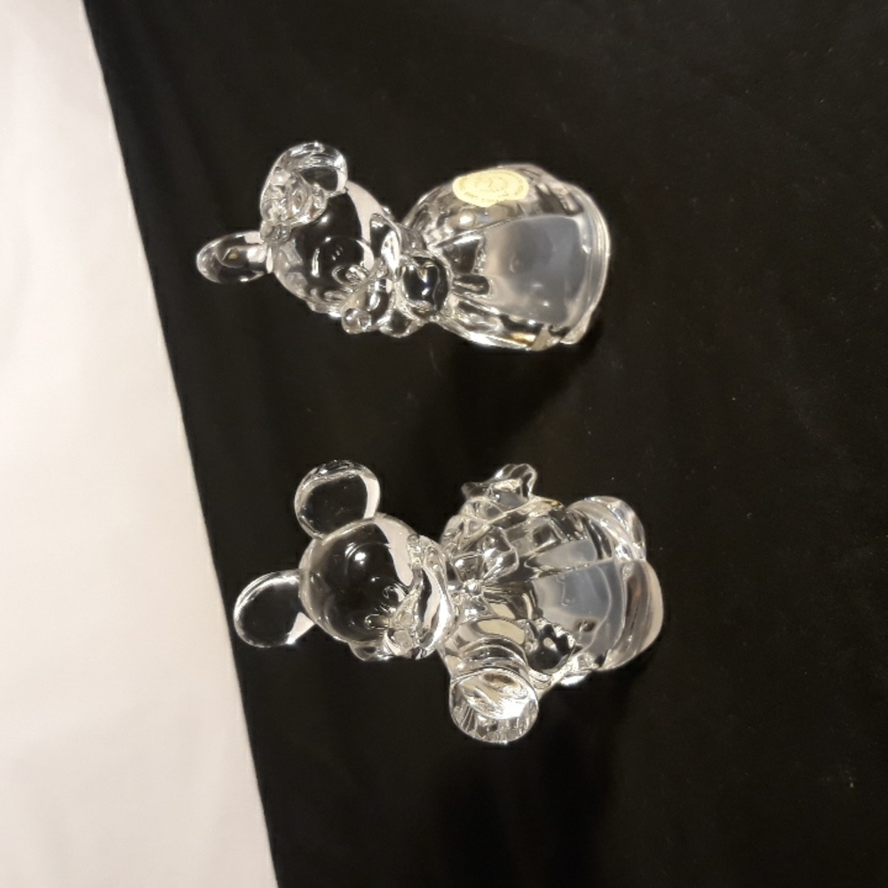 Lenox, Mickey and minnie mouse salt pepper shakers